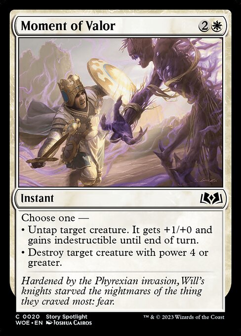 Moment of Valor - Wilds of Eldraine #20