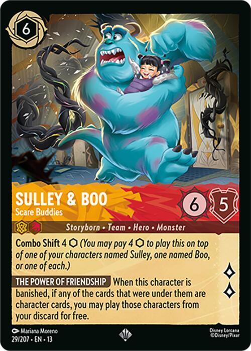 SULLEY & BOO- SCARE BUDDIES