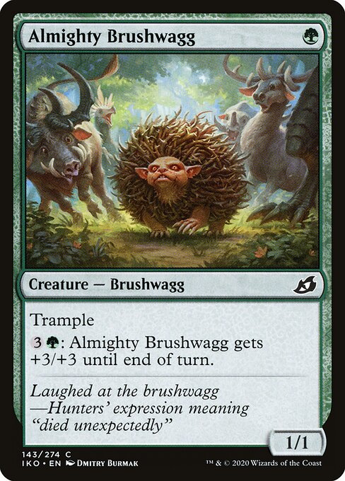 Almighty Brushwagg - Ikoria: Lair of Behemoths #143