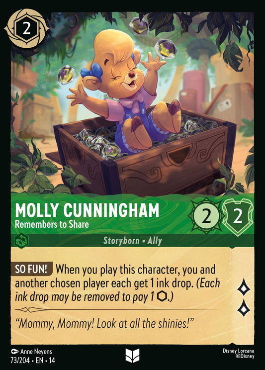 Molly Cunningham - Remembers to Share | Hyperia City | 73/204 | Cold Foil