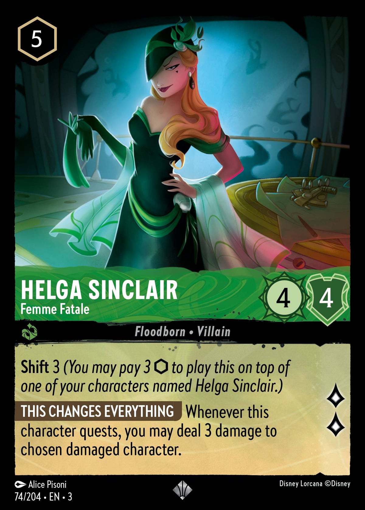 Helga Sinclair - Femme Fatale | Into the Inklands | 74/204 | Normal