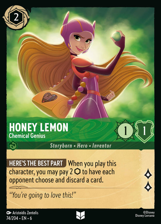 Honey Lemon - Chemical Genius | Azurite Sea | 74/204 | Cold Foil