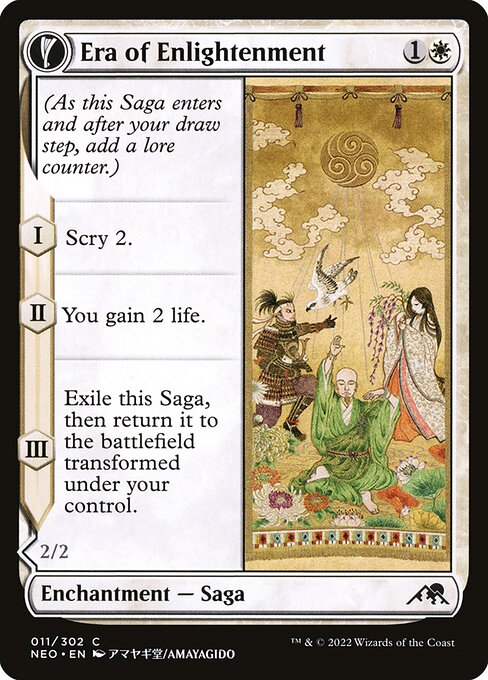 Era of Enlightenment // Hand of Enlightenment - Kamigawa: Neon Dynasty #11
