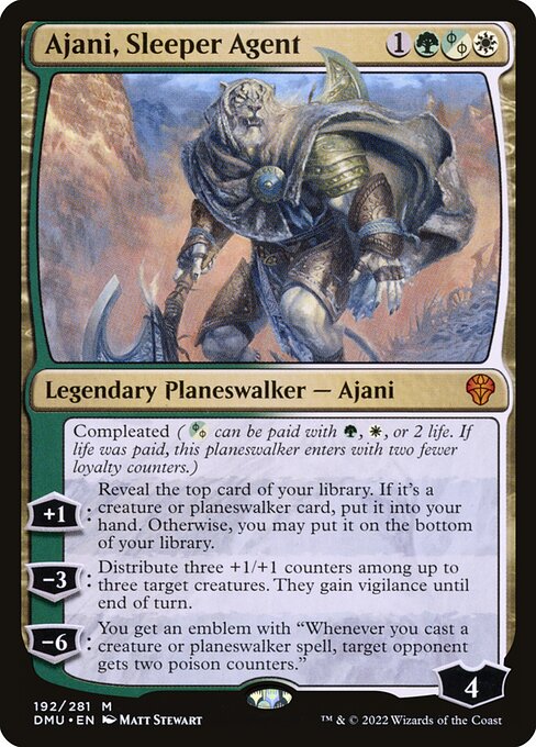 Ajani, Sleeper Agent - Dominaria United #192