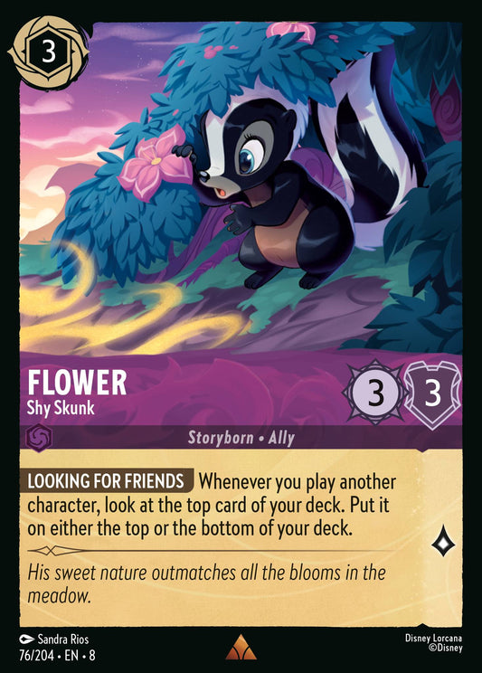 Flower - Shy Skunk | Reign of Jafar | 76/204 | Normal