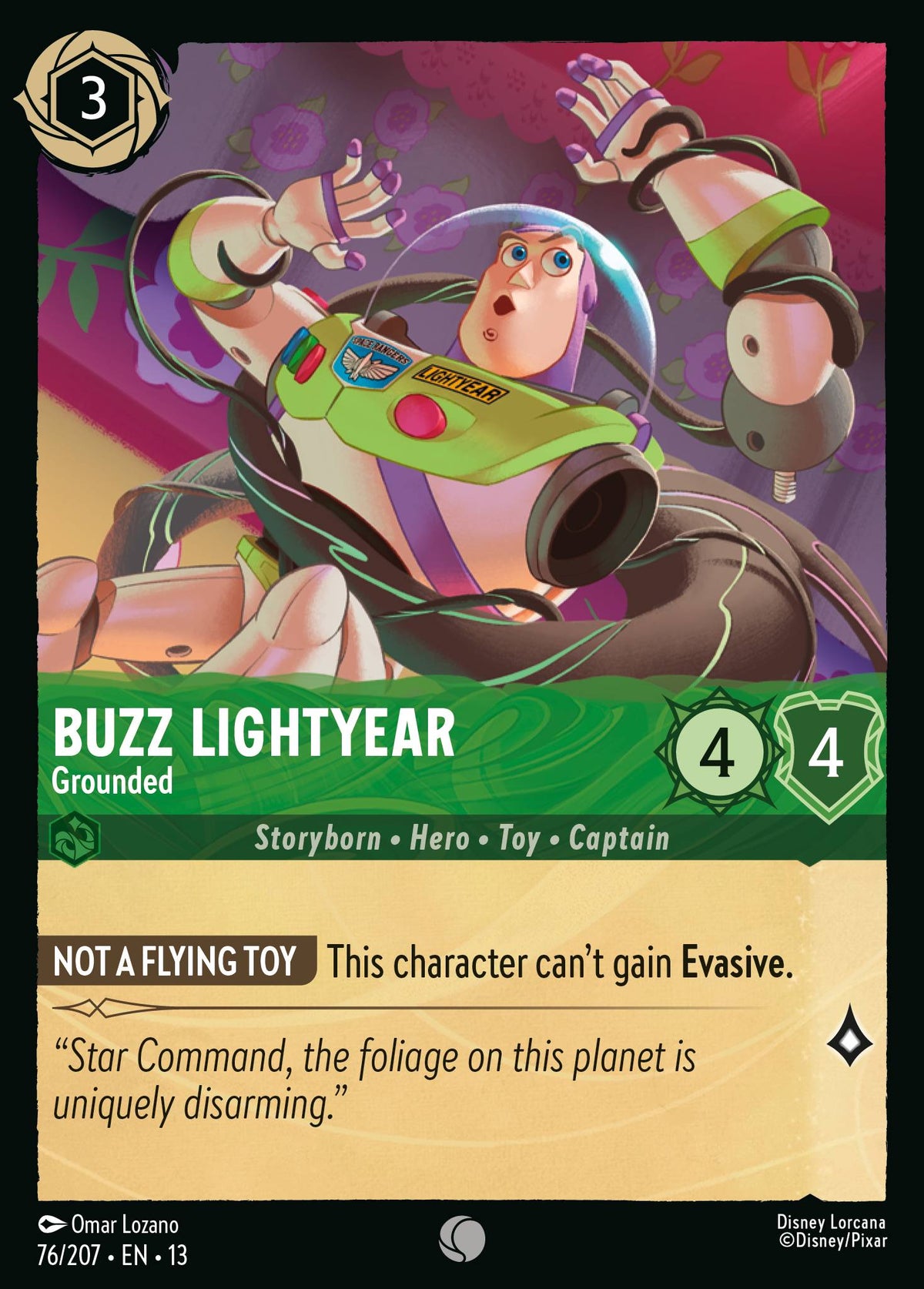 Buzz Lightyear - Grounded | Attack of the Vine! | 76/207 | Normal