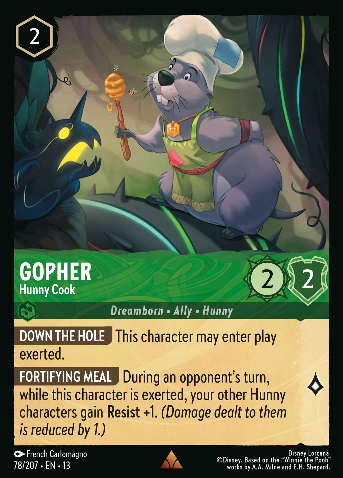 Gopher - Hunny Cook | Attack of the Vine! | 78/207 | Normal