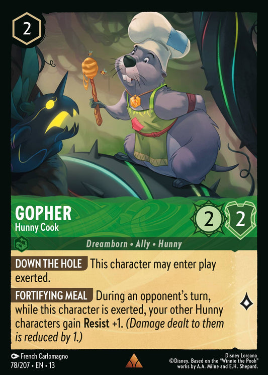 Gopher - Hunny Cook | Attack of the Vine! | 78/207 | Normal