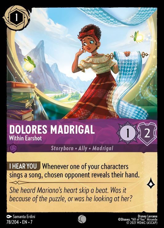 Dolores Madrigal - Within Earshot | Archazia's Island | 78/204 | Normal