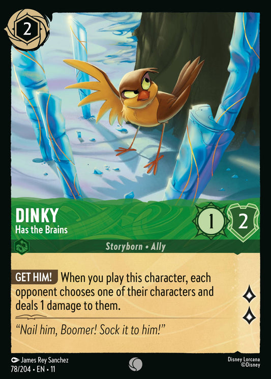 Dinky - Has the Brains | Winterspell | 78/204 | Normal