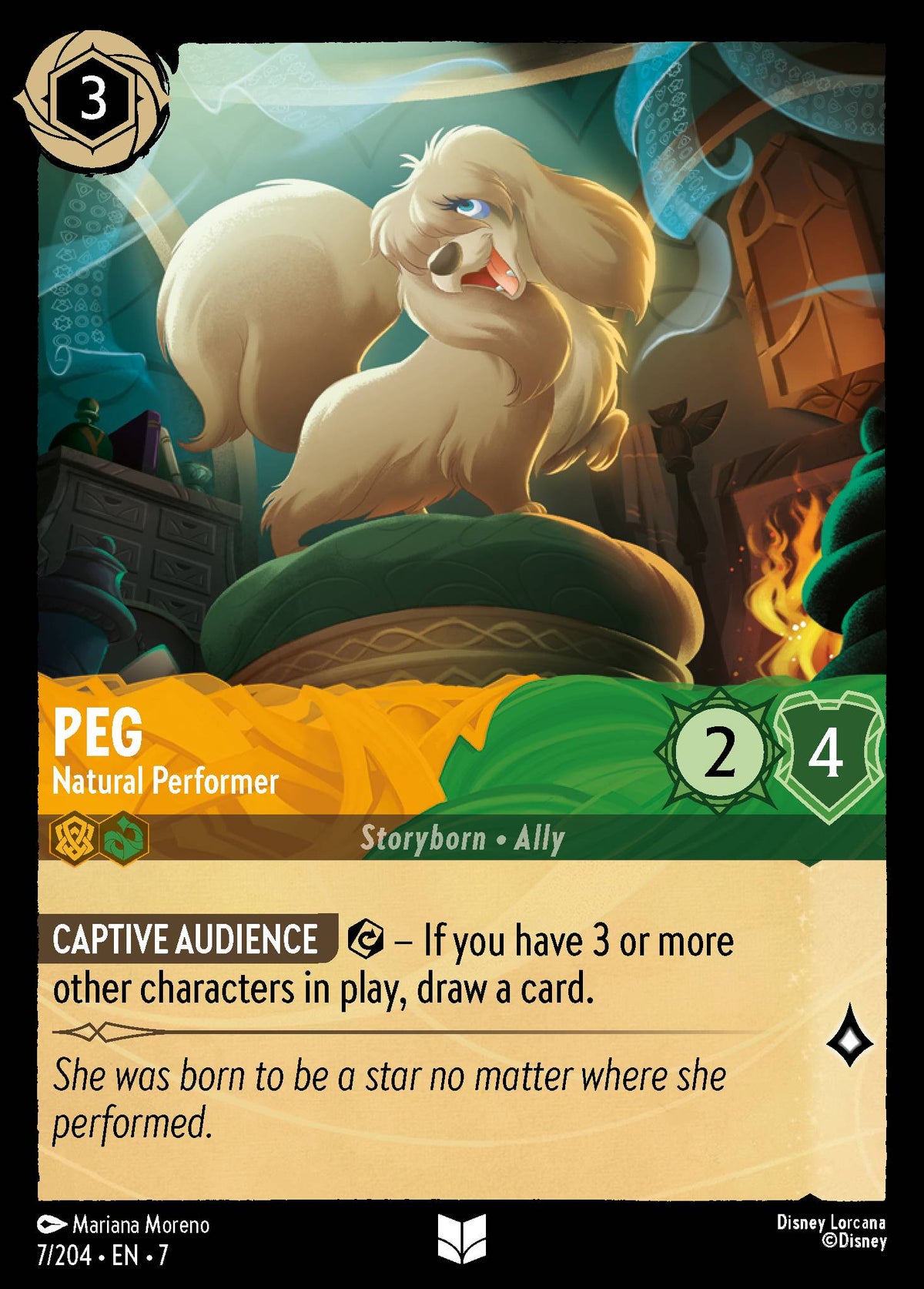 Peg - Natural Performer | Archazia's Island | 7/204 | Normal
