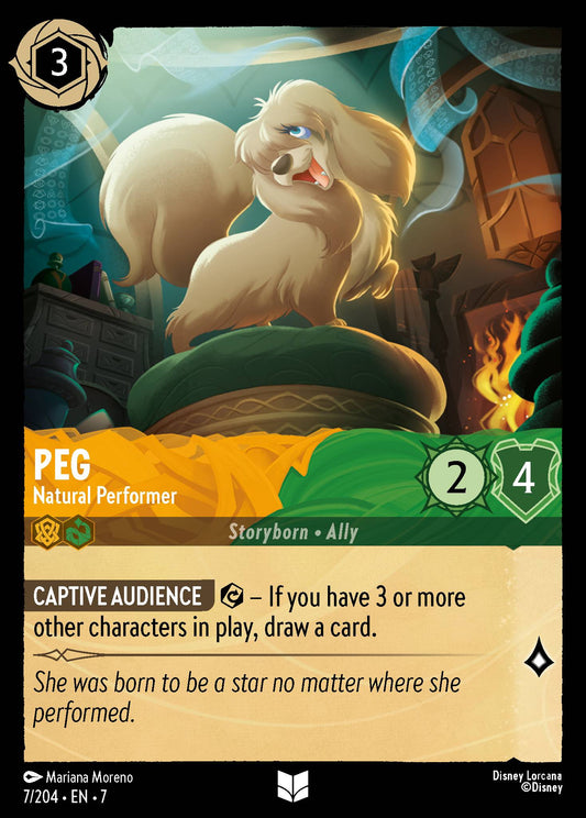 Peg - Natural Performer | Archazia's Island | 7/204 | Normal