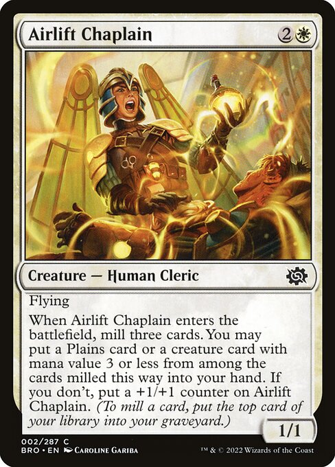 Airlift Chaplain - The Brothers' War #2