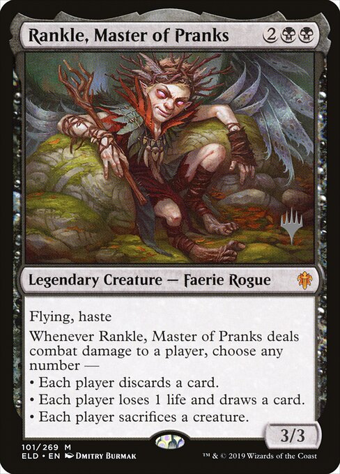 Rankle, Master of Pranks - Throne of Eldraine Promos #101p