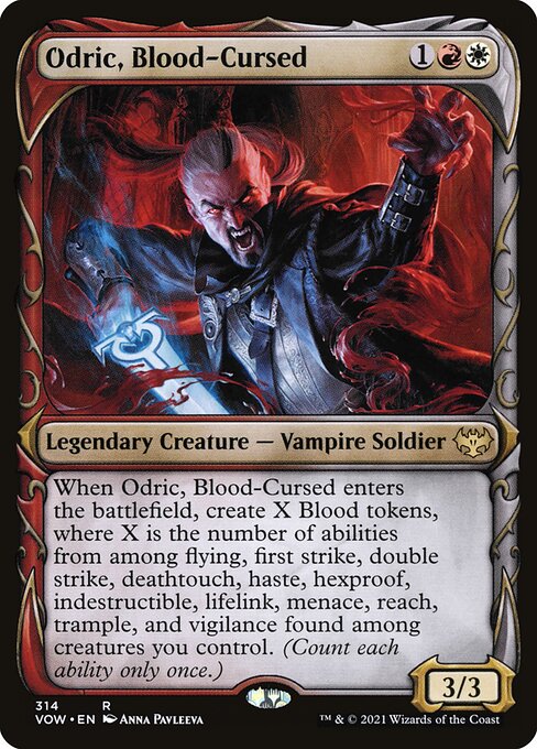 Odric, Blood-Cursed - Innistrad: Crimson Vow #314