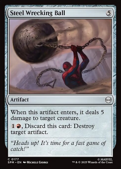 Steel Wrecking Ball - Marvel's Spider-Man #177
