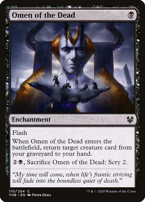 Omen of the Dead - Theros Beyond Death #110