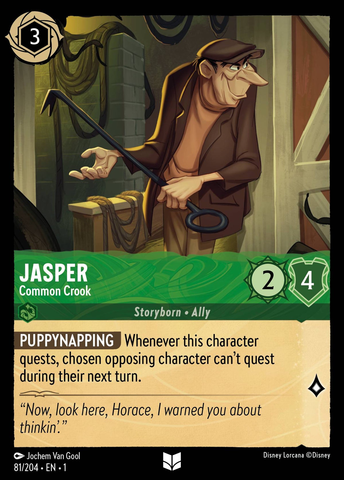 Jasper - Common Crook | The First Chapter | 81/204 | Normal