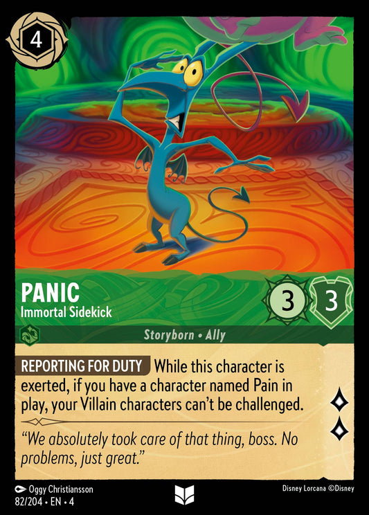 Panic - Immortal Sidekick | Ursula's Return | 82/204 | Cold Foil