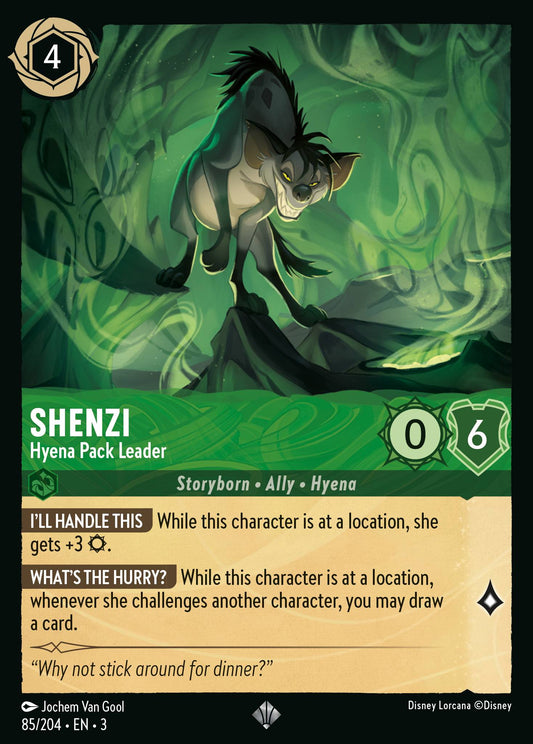 Shenzi - Hyena Pack Leader | Into the Inklands | 85/204 | Cold Foil