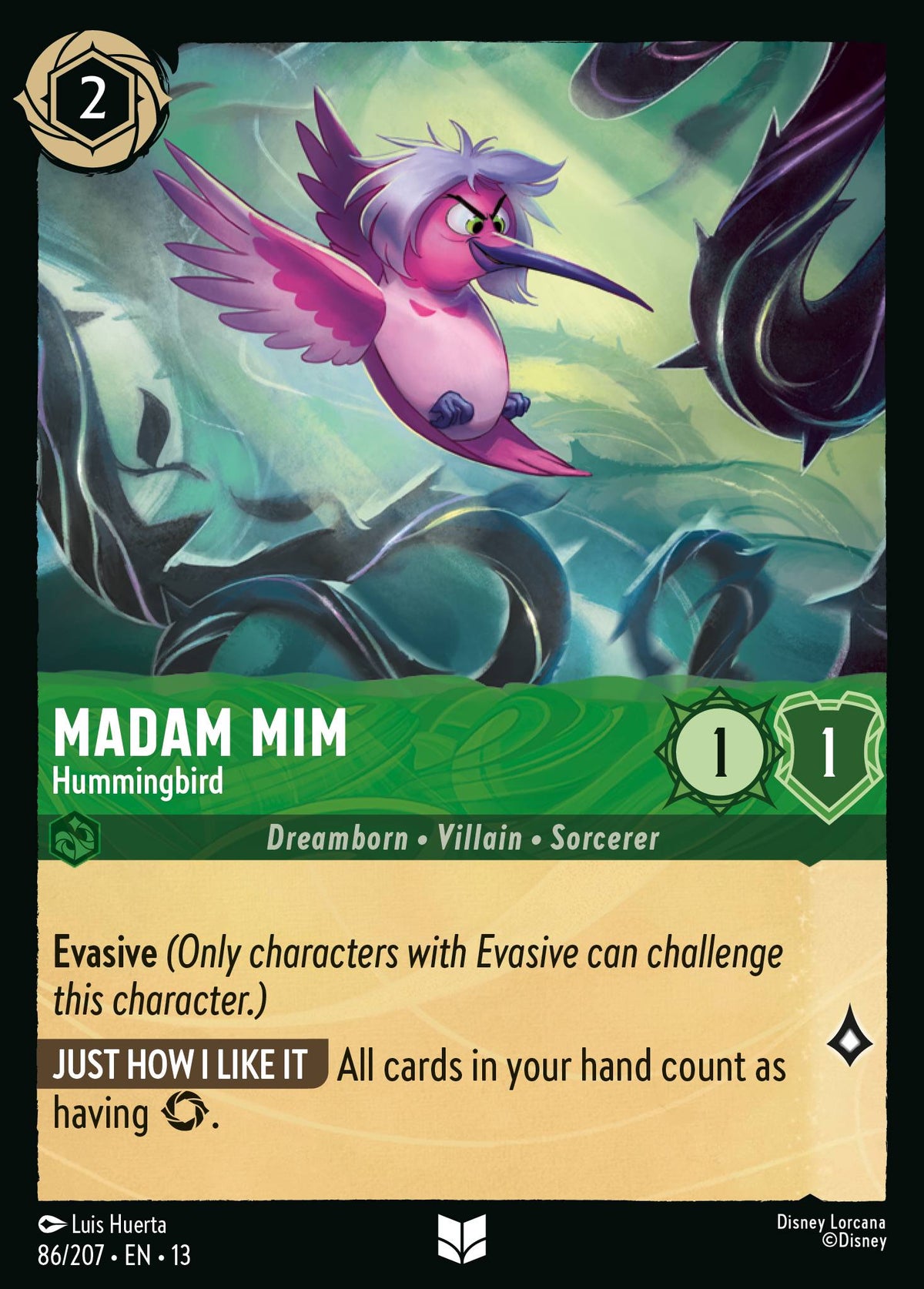 Madam Mim - Hummingbird | Attack of the Vine! | 86/207 | Normal