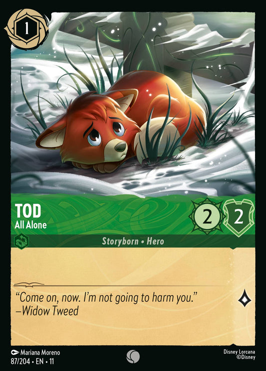 Tod - All Alone | Winterspell | 87/204 | Cold Foil