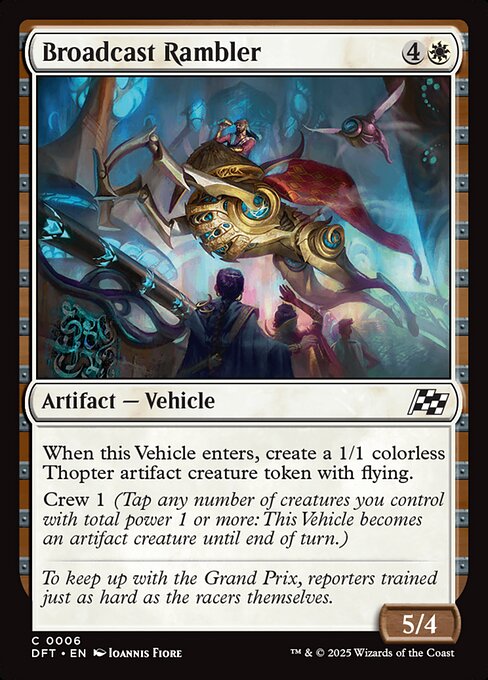 Broadcast Rambler - Aetherdrift #6