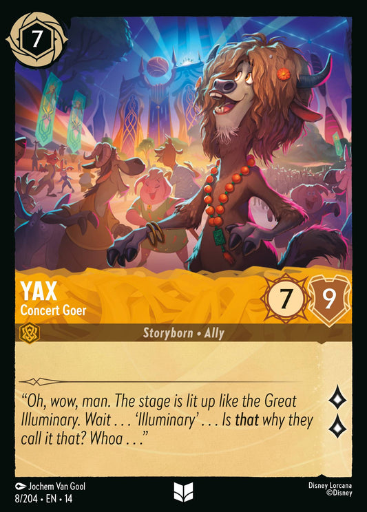 Yax - Concert Goer | Hyperia City | 8/204 | Normal