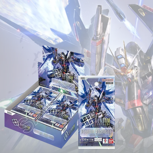 GUNDAM FREEDOM ASCENSION BOOSTER DISPLAY (GD05)