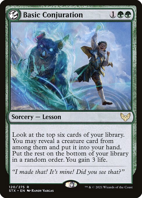 Basic Conjuration - Strixhaven: School of Mages #120