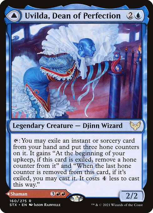 Uvilda, Dean of Perfection // Nassari, Dean of Expression - Strixhaven: School of Mages #160