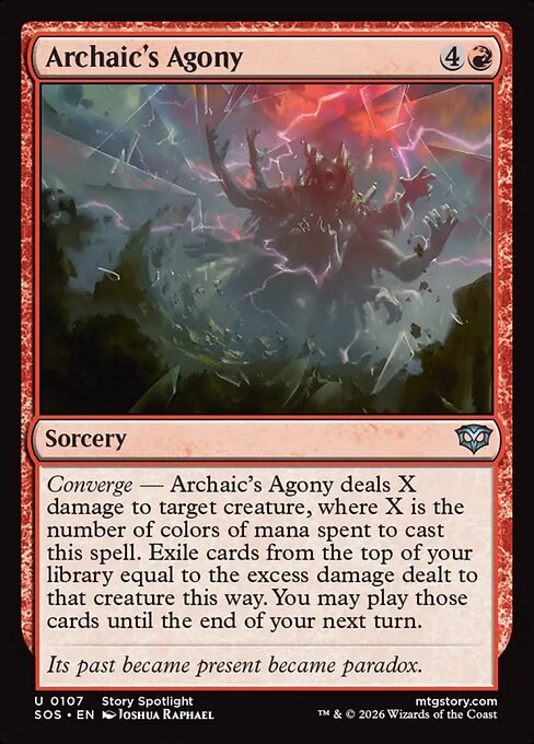 Archaic's Agony - Secrets of Strixhaven #107