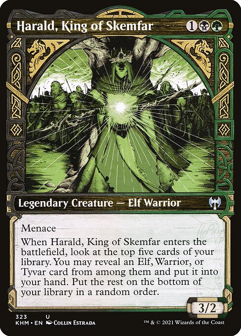 Harald, King of Skemfar - Kaldheim #323