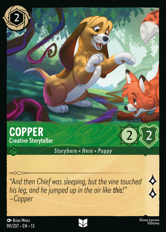 Copper - Creative Storyteller | Attack of the Vine! | 90/207 | Normal