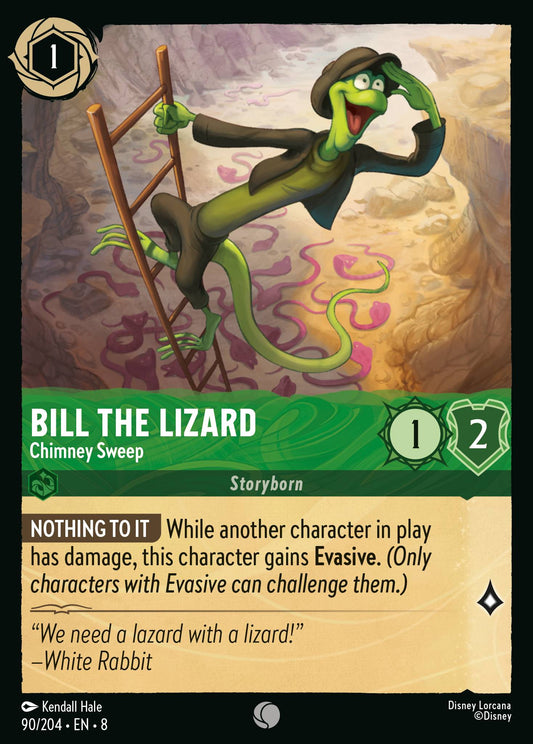 Bill the Lizard - Chimney Sweep | Reign of Jafar | 90/204 | Normal
