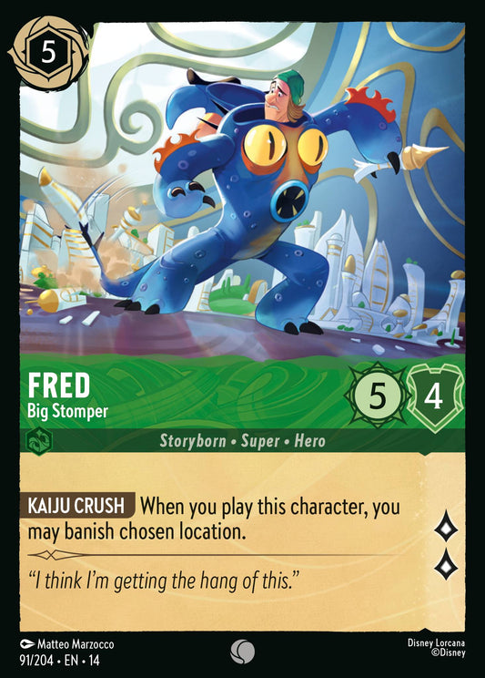 Fred - Big Stomper | Hyperia City | 91/204 | Normal