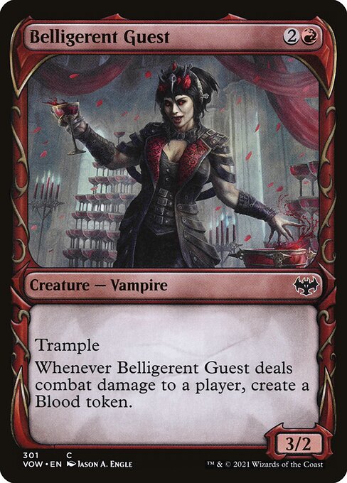 Belligerent Guest - Innistrad: Crimson Vow #301
