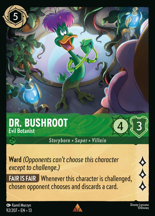Dr. Bushroot - Evil Botanist | Attack of the Vine! | 92/207 | Normal