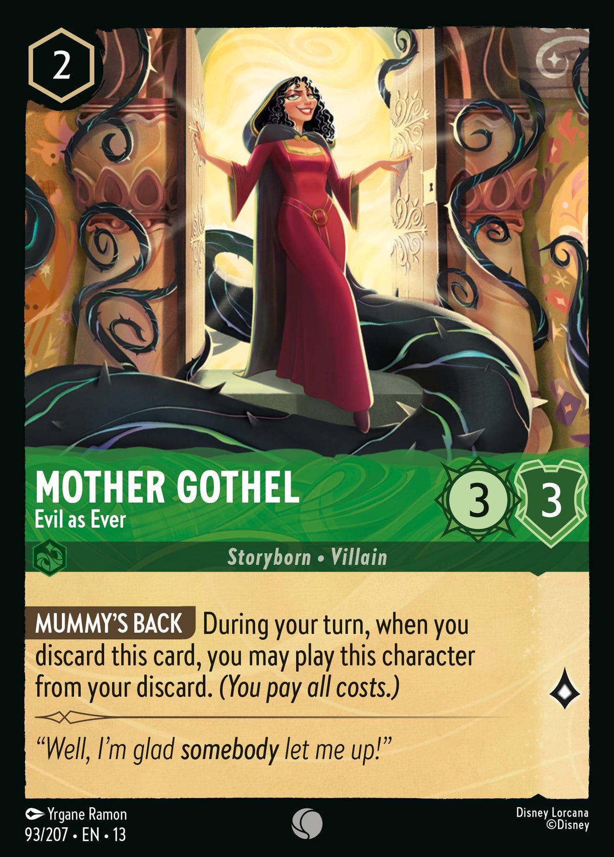 Mother Gothel - Evil as Ever | Attack of the Vine! | 93/207 | Normal