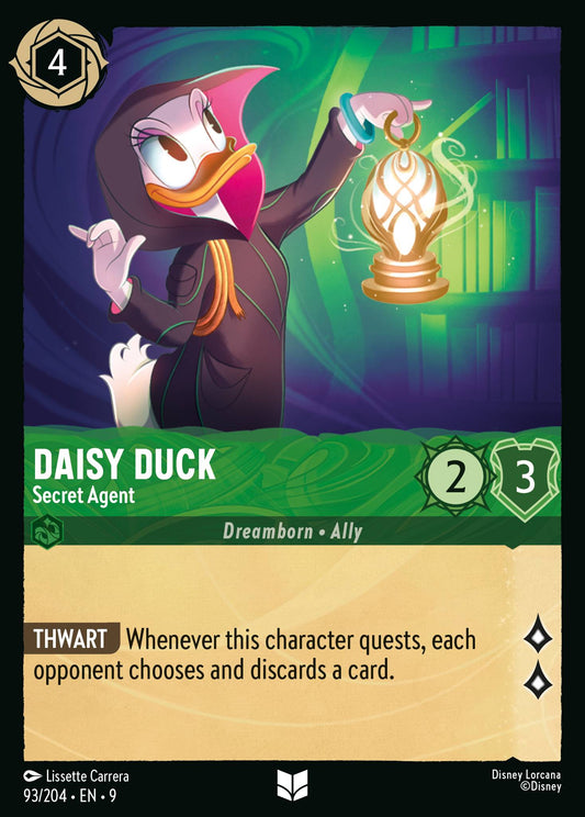 Daisy Duck - Secret Agent | Fabled | 93/204 | Cold Foil
