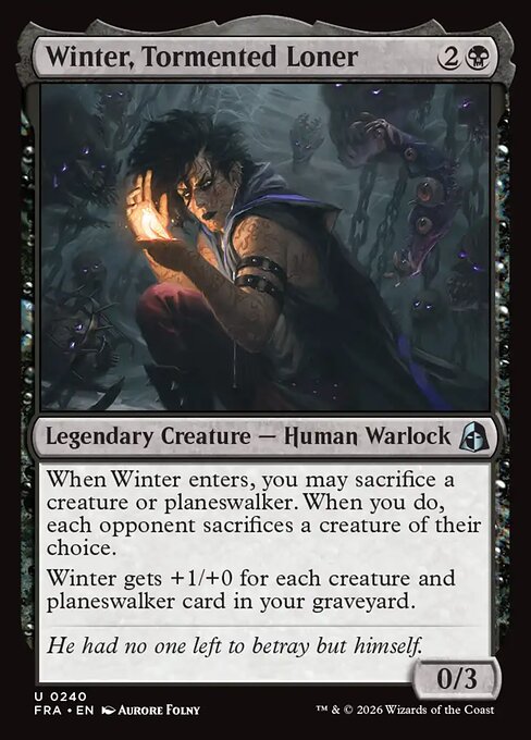 Winter, Tormented Loner - Reality Fracture #240