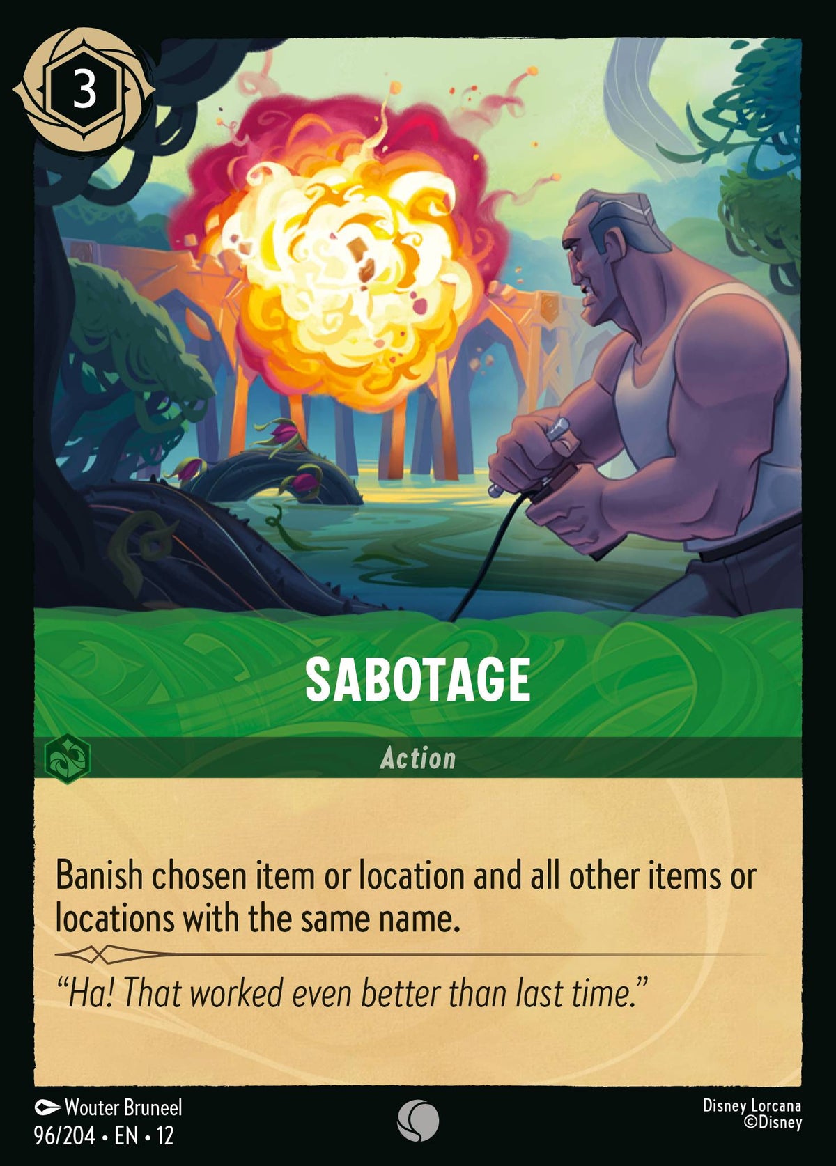 Sabotage | Wilds Unknown | 96/204 | Normal