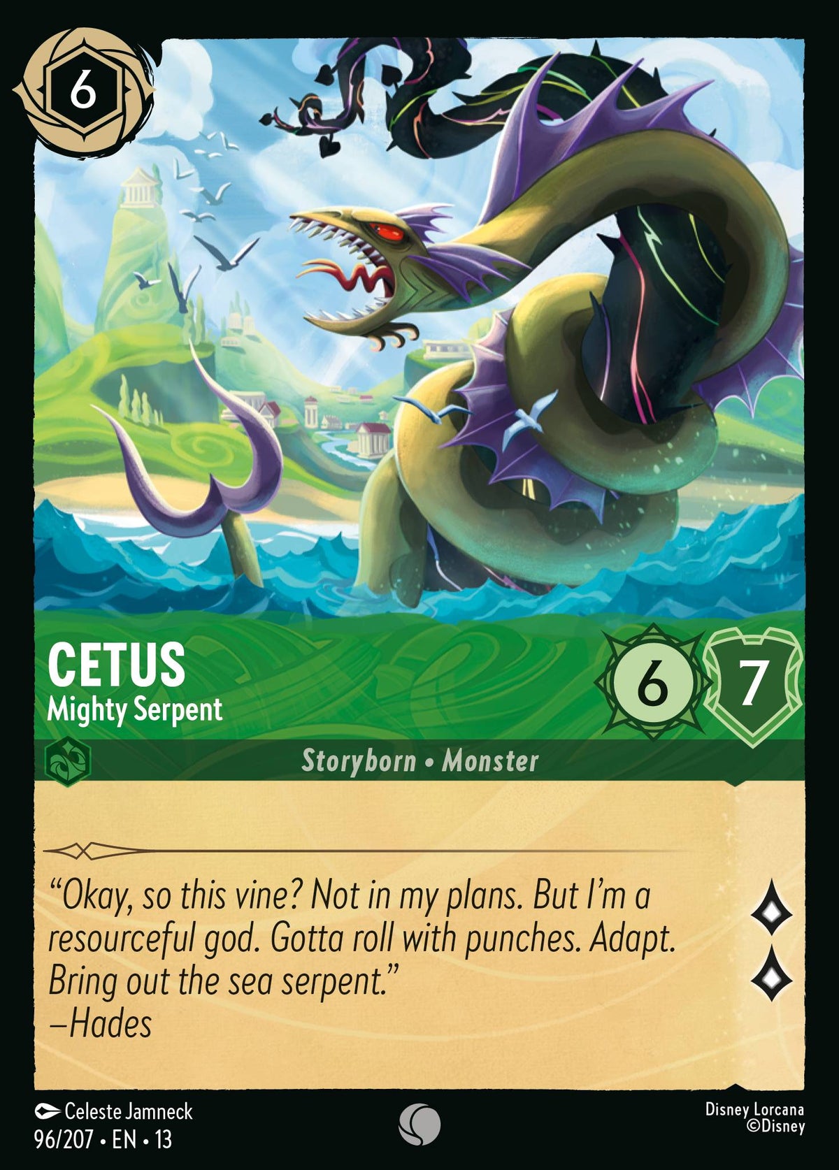 Cetus - Mighty Serpent | Attack of the Vine! | 96/207 | Normal