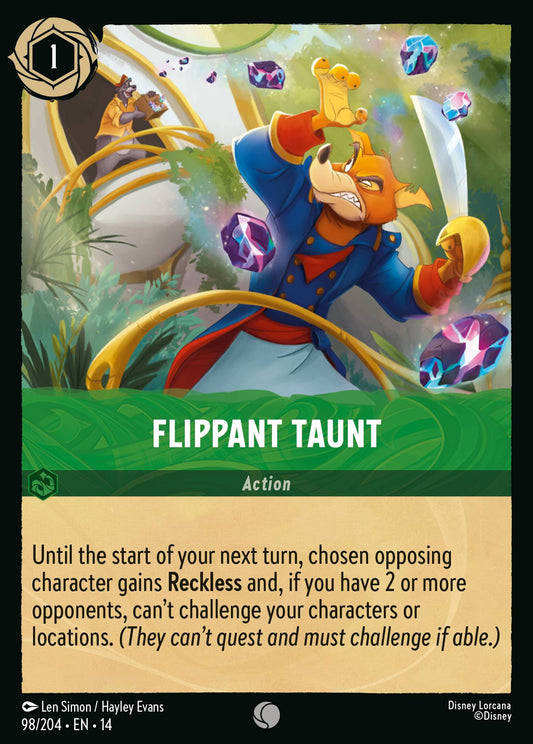 Flippant Taunt | Hyperia City | 98/204 | Normal