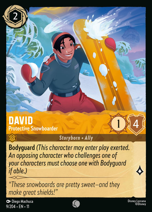 David - Protective Snowboarder | Winterspell | 9/204 | Normal
