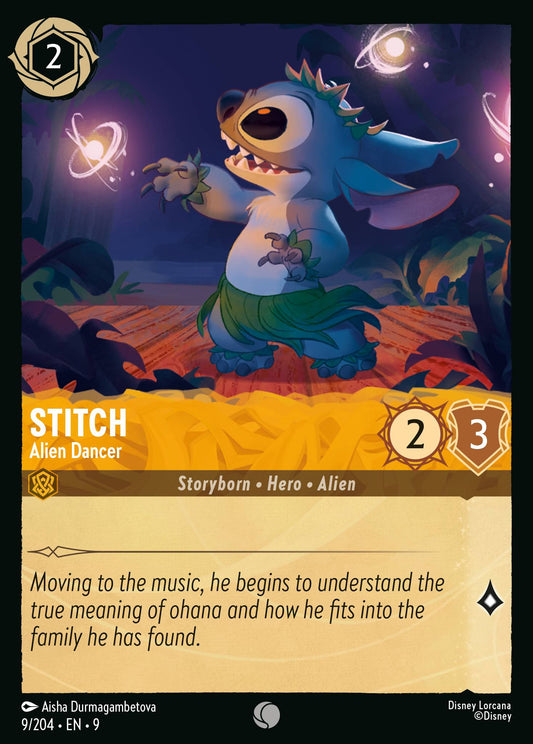 Stitch - Alien Dancer | Fabled | 9/204 | Cold Foil