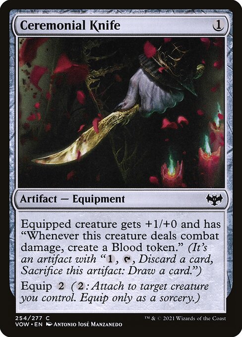 Ceremonial Knife - Innistrad: Crimson Vow #254