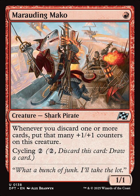 Marauding Mako - Aetherdrift #138