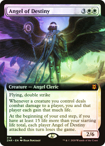 ANGEL OF DESTINY EXTENDED ART (FOIL)
