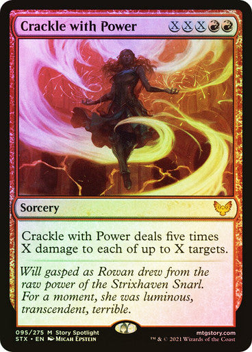 CRACKLE WITH POWER (FOIL)